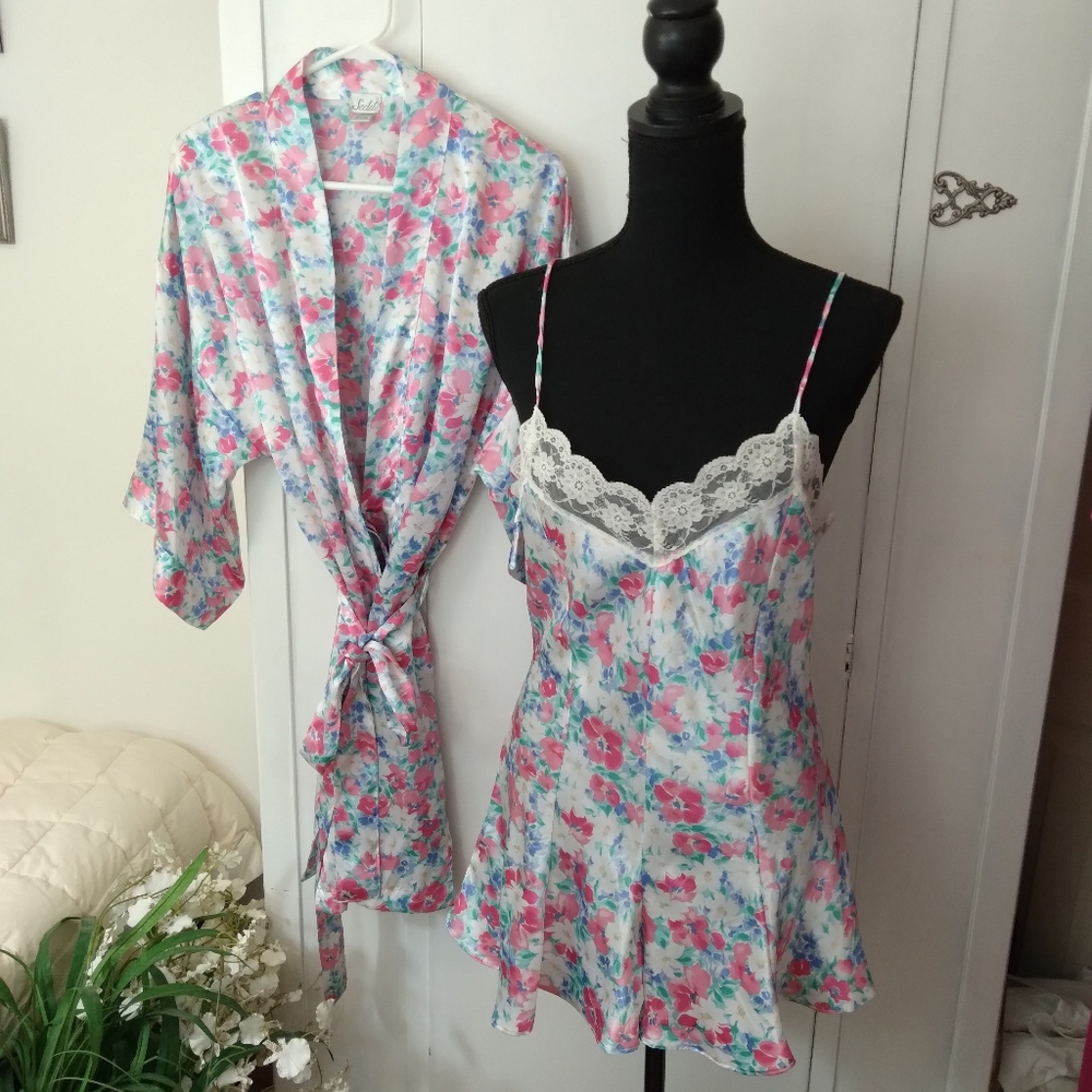 Sedu Vintage Teddy and Matching Robe